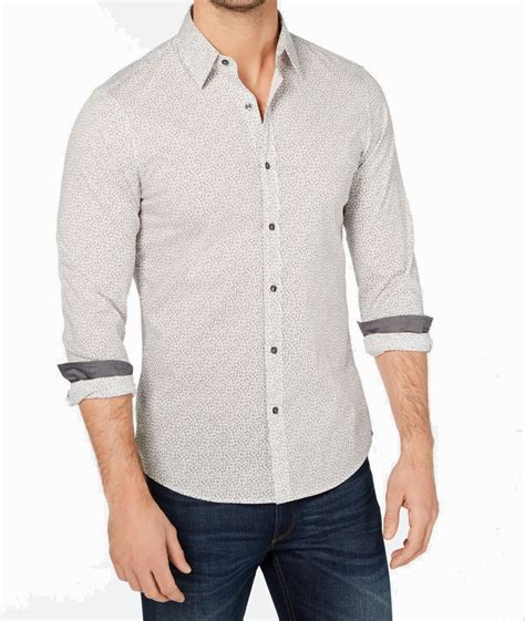 michael michael kors oana button down top mens|Michael Kors Casual & Button Down Shirts for Mens .